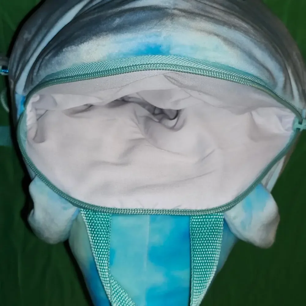 NWT Squishmallows Shantira Pterodactyl Plush Backpack Series 2 Tie‑Dye